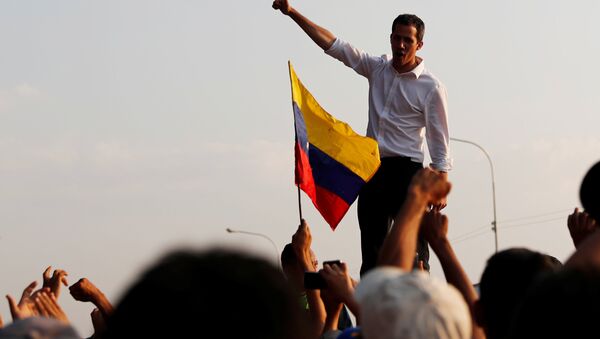 Người đứng đầu quốc hội đối lập Venezuela Juan Guaido - Sputnik Việt Nam