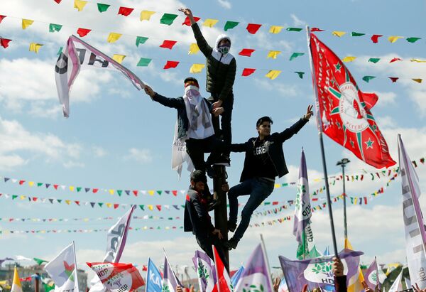 Lễ hội Newroz tại Istanbul, Thổ Nhĩ Kỳ - Sputnik Việt Nam