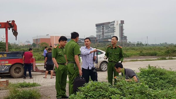 Công an khám nghiệm hiện trường vụ án ở Ninh Bình - Sputnik Việt Nam