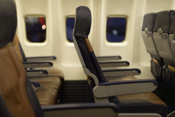 Hàng ghế trống trên máy bay của hãng hàng không Southwest Airlines - Sputnik Việt Nam