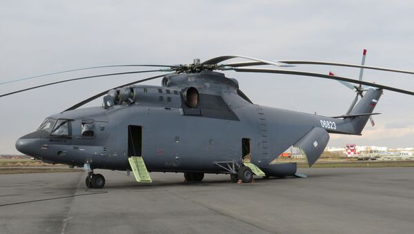 Máy bay trực thăng vận tải dân dụng MI-26T2 phiên bản xuất khẩu - Sputnik Việt Nam