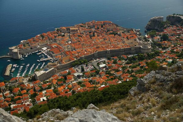 Pháo đài Lovrienac, nơi quay cảnh Lâu đài Đỏ của Lannister, nằm gần thành phố Dubrovnik, Croatia - Sputnik Việt Nam