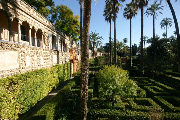 Alcazar ở Seville - Vườn nước Dorn, ngôi nhà sang trọng của Martells - Sputnik Việt Nam