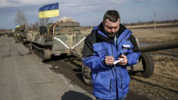 Các quan sát viên OSCE ở Ukraine - Sputnik Việt Nam