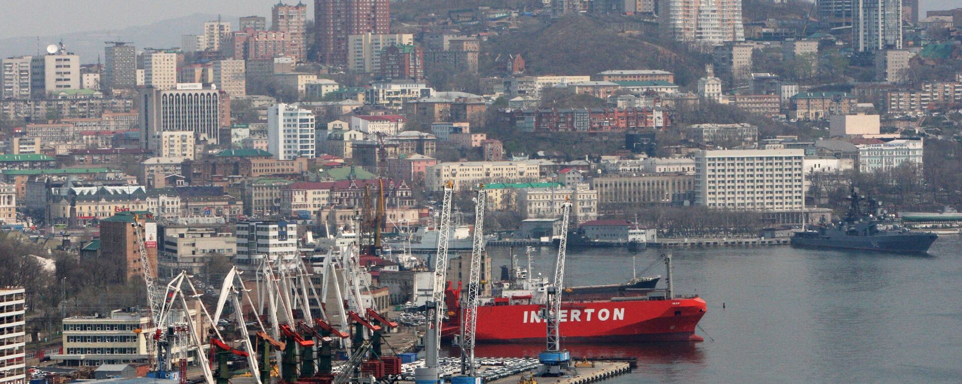 Cảng biển thương mại Vladivostok - Sputnik Việt Nam, 1920, 01.08.2023