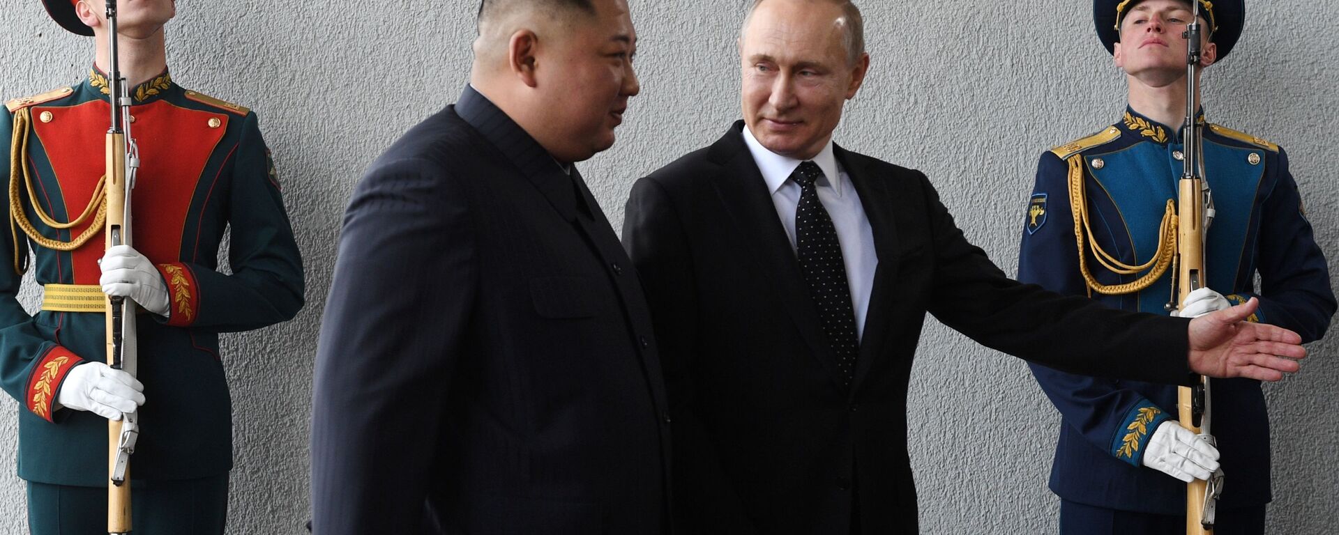 Kim Jong-un và Vladimir Putin  - Sputnik Việt Nam, 1920, 15.08.2023