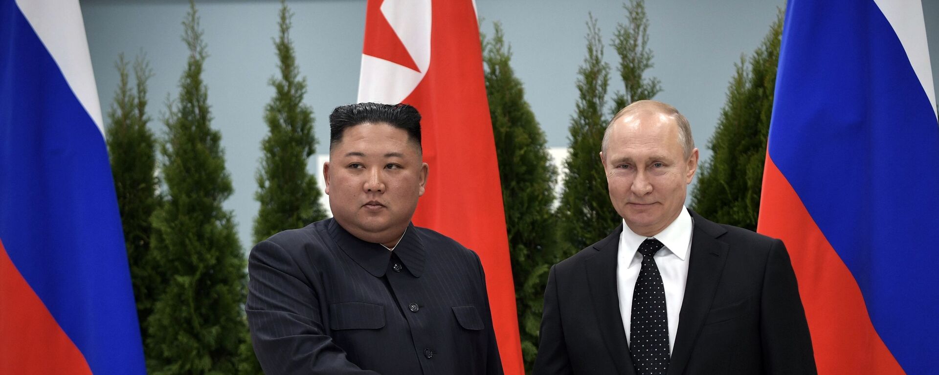 Kim Jong-un và Vladimir Putin  - Sputnik Việt Nam, 1920, 12.06.2022