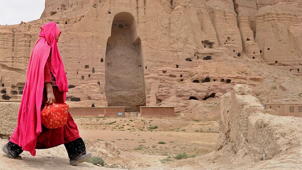 Tượng Phật Bamiyan, Afghanistan, 2010. - Sputnik Việt Nam