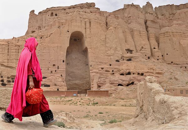 Tượng Phật Bamiyan, Afghanistan, 2010. - Sputnik Việt Nam