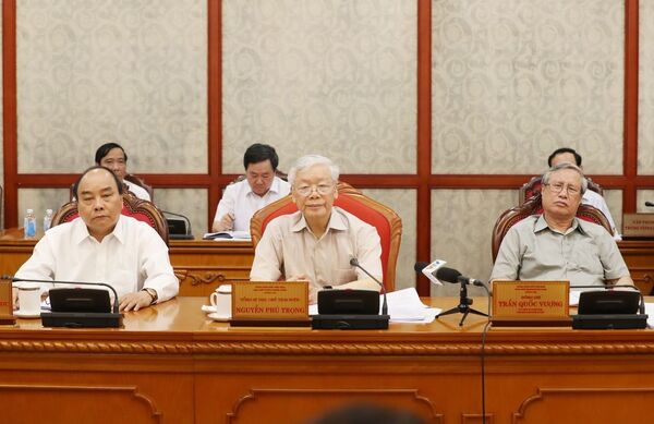 Tổng Bí thư, Chủ tịch nước Nguyễn Phú Trọng chủ trì họp Bộ Chính trị Tổng Bí thư, Chủ tịch nước Nguyễn Phú Trọng chủ trì họp Bộ Chính trị - Sputnik Việt Nam