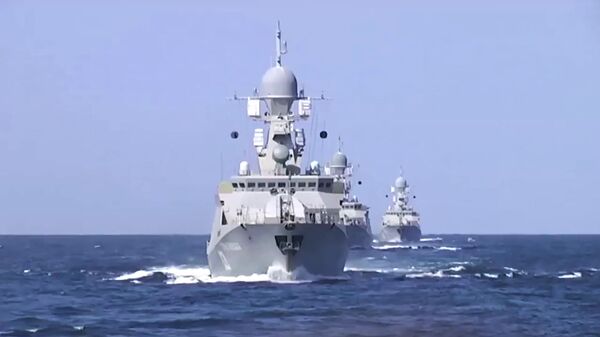 Các tàu của Hạm đội Caspi phóng tên lửa hành trình vào những cứ điểm khủng bố IS ở Syria - Sputnik Việt Nam