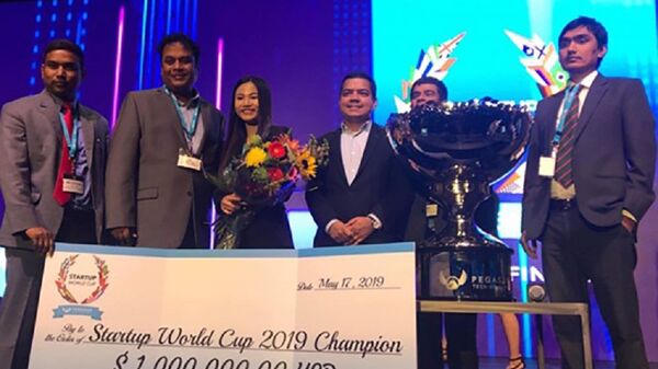 Abivin chiến thắng giải thưởng 1 triệu USD tại Startup World Cup 2019 - Sputnik Việt Nam