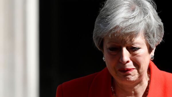 Thủ tướng Anh Theresa May phát khóc khi phát biểu từ chức - Sputnik Việt Nam