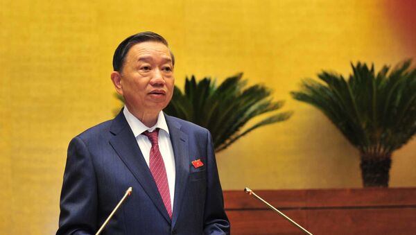 Bộ trưởng Bộ Công an Tô Lâm - Sputnik Việt Nam