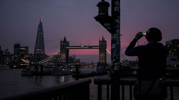 Tòa nhà chọc trời cao nhất London The Shard và сầu Tower Bridge - Sputnik Việt Nam