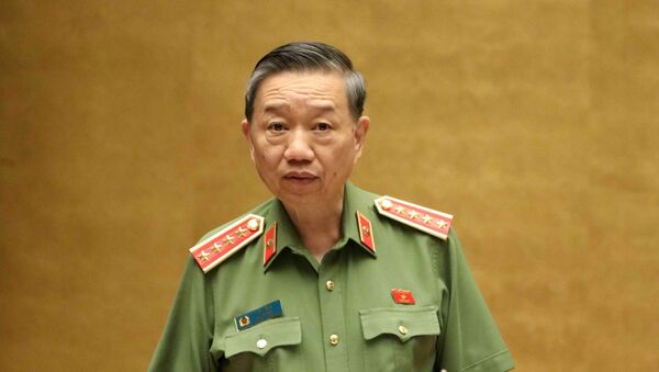 Bộ trưởng bộ Công an Tô Lâm. - Sputnik Việt Nam