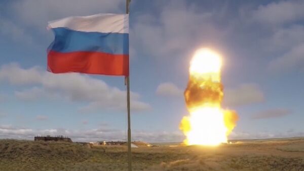 Bộ Quốc phòng Nga vừa công bố video quay cảnh cuộc phóng thử nghiệm hệ thống phòng thủ tên lửa mới. - Sputnik Việt Nam