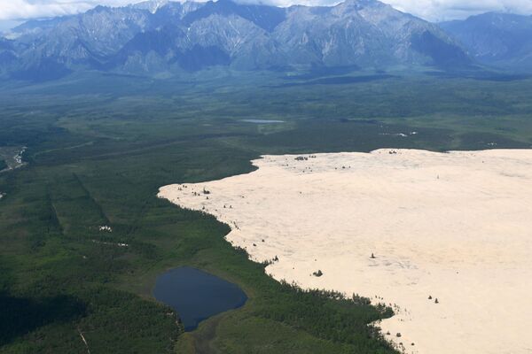 Vùng cát Chara -  sa mạc cát với diện tích 10 km x 5 km trong vùng Zabaykalsky - Sputnik Việt Nam