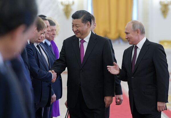 Tổng thống Putin: “Quan hệ Nga-Trung đạt trình độ chưa từng thấy” Tổng thống Putin: “Quan hệ Nga-Trung đạt trình độ chưa từng thấy” - Sputnik Việt Nam