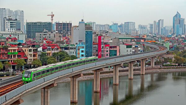 Tuyến đường sắt đô thị Cát Linh - Hà Đông  - Sputnik Việt Nam