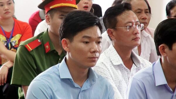 Bị cáo Hoàng Công Lương tại phiên toà phúc thẩm. - Sputnik Việt Nam