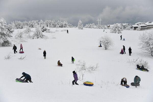 Tác phẩm của nhiếp ảnh gia Alexei Malgavko Ngày nghỉ mùa đông. Nga. Hành tinh của tôi, ảnh đơn - Sputnik Việt Nam