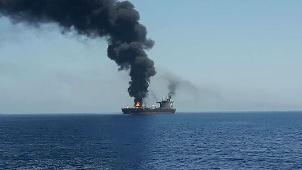 Một tàu chở dầu gặp nạn ở vịnh Oman - Sputnik Việt Nam