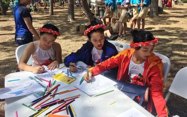 Học sinh Việt Nam tham gia trại hè Artek tại Thành phố Nghệ nhân - Sputnik Việt Nam