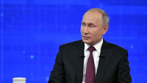 Giao lưu trực tuyến với Tổng thống Vladimir Putin 2019 - Sputnik Việt Nam