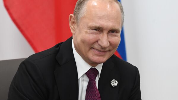 Tổng thống Nga Vladimir Putin  - Sputnik Việt Nam