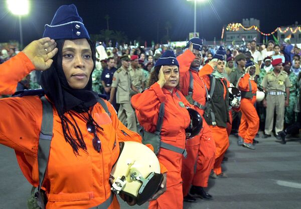 Các phụ nữ trong Không quân Libya - Sputnik Việt Nam