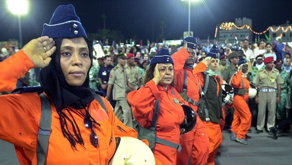 Các phụ nữ trong Không quân Libya - Sputnik Việt Nam
