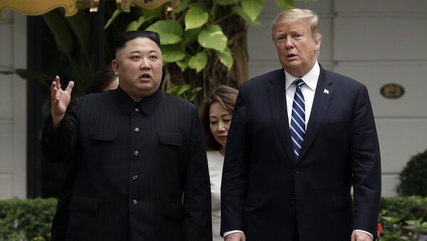 cuộc gặp của hai ông Trump và Kim Jong-un - Sputnik Việt Nam