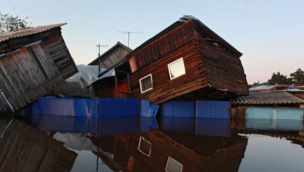 Tình hình khu vực ngập lụt ở vùng Irkutsk - Sputnik Việt Nam