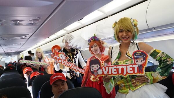 VietJet thông báo bắt đầu khai thác chuyến bay thẳng mới từ Sài Gòn, Đà Nẵng đến Tokyo - Sputnik Việt Nam