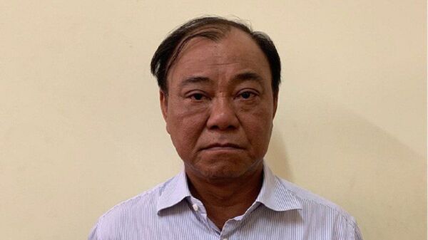 Bị can Lê Tấn Hùng tại Cơ quan điều tra  - Sputnik Việt Nam