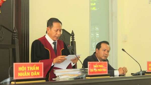 Phiên tòa xét xử hai cựu công an Cần Thơ - Sputnik Việt Nam