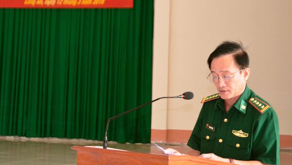 Đại tá Phạm Phú Phước, Chỉ huy trưởng BĐBP tỉnh Long An - Sputnik Việt Nam