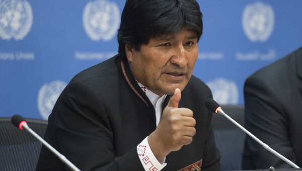 Tổng thống Bolivia Evo Morales - Sputnik Việt Nam