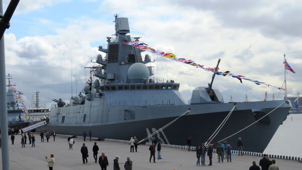 Khu trục hạm Nga mới nhất của đề án 22350 Đô đốc Kasatonov - Sputnik Việt Nam