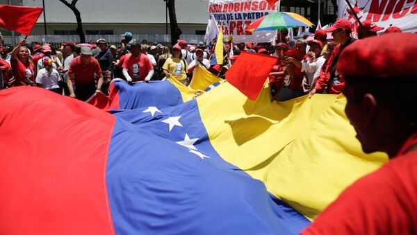 cờ Venezuela/Nicolas Maduro - Sputnik Việt Nam