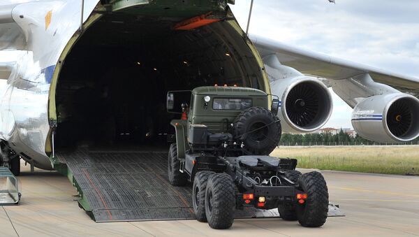 Nga bắt đầu chuyển giao cho Ankara các bộ phận của hệ thống phòng không S-400  - Sputnik Việt Nam
