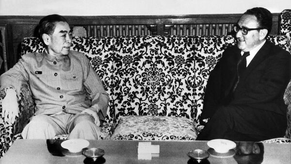 Henry A. Kissinger và  Chu Ân Lai - Sputnik Việt Nam