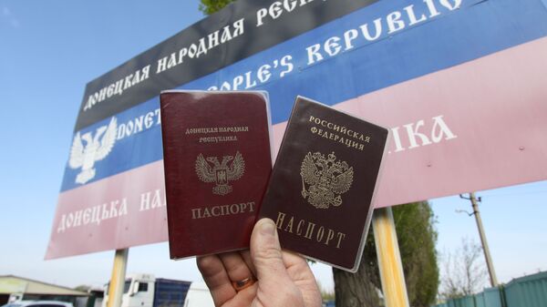 Nga cấp hộ chiếu cho cư dân Donbass - Sputnik Việt Nam