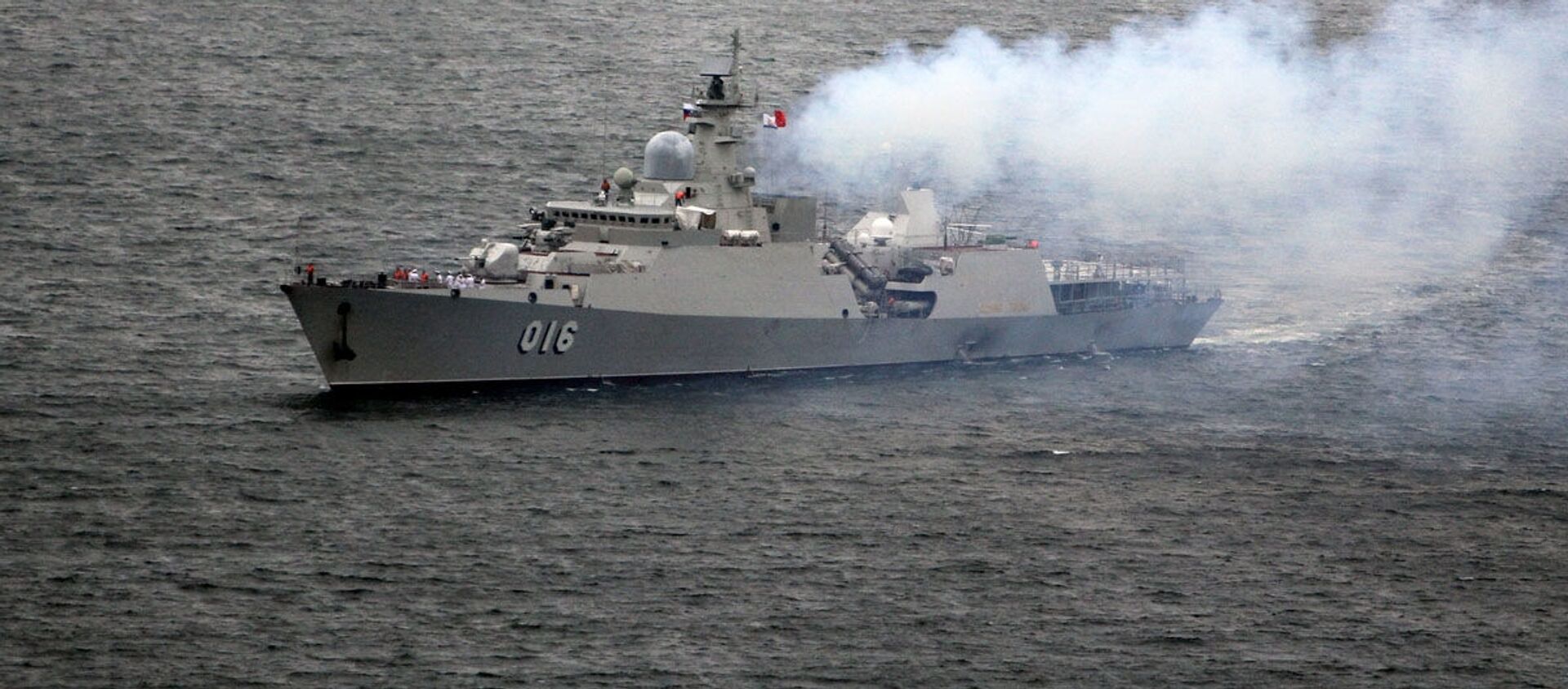 Tàu khu trục Quang Trung của Lực lượng Hải quân Việt Nam đã đến Vladivostok  - Sputnik Việt Nam, 1920, 29.07.2019