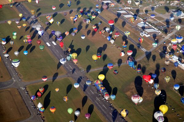 Lễ hội khinh khí cầu thế giới Lorraine ở Pháp - Sputnik Việt Nam