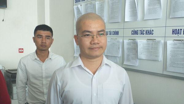  Ông Nguyễn Thái Luyện tại trụ sở Sở Thông tin Truyền thông tỉnh Bà Rịa-Vũng Tàu.  - Sputnik Việt Nam