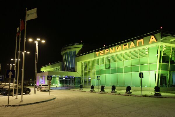 Giới thiệu nhà ga A hành khách cho giới kinh doanh hàng không tại Sân bay Sheremetyevo, 2011 - Sputnik Việt Nam