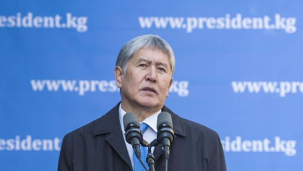 Tổng thống Almazbek Atambayev - Sputnik Việt Nam
