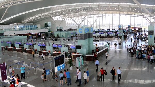 Khu vực làm thủ tục sân bay Nội Bài - Sputnik Việt Nam
